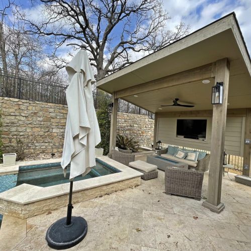 Revitalize your outdoor environment** with chic pergolas, snug patio covers, and gentle ambient lighting in Frisco 75033