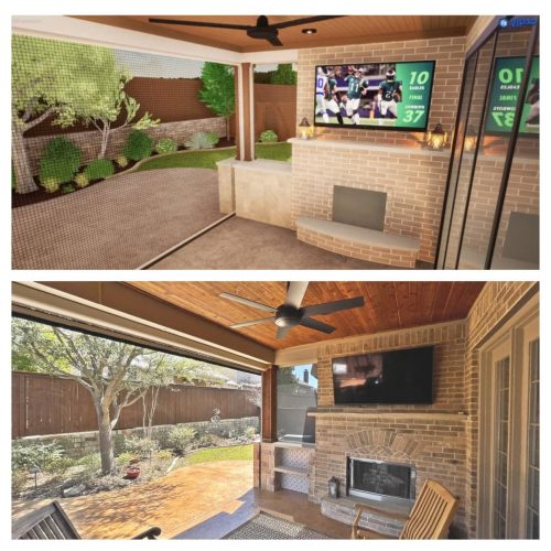 Transform your backyard with pergolas, patios, and lighting in Copper Canyon 75077