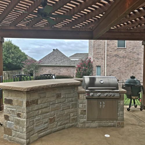 Transform your outdoor haven** with graceful pergolas, comfortable patio covers, and soft ambient lighting in Flower Mound 75028